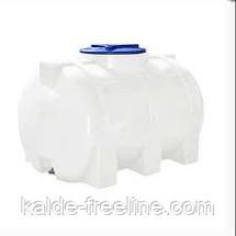 Ємність горизонтальна одношарова 2000 літрів (185*120*128) d35 Харків - фото 1