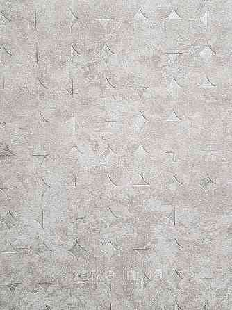 Шпалери вініл на флізеліні AS creation Metropolitan stories ByTime 0,53х10 геометрія фігури оливкові сріблясті Київ