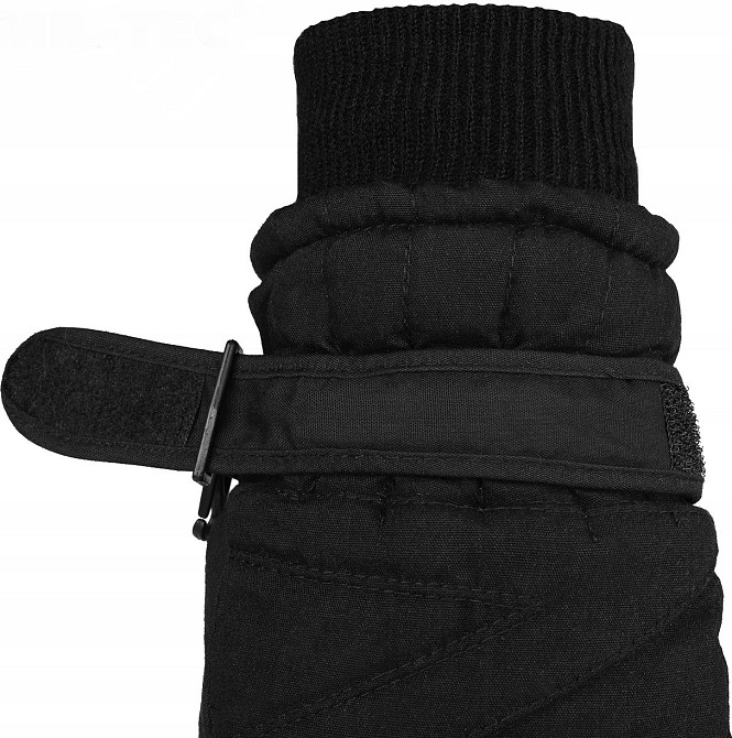 Тактические Перчатки утепленные зимние с липучкой Mil-Tec от Sturm 