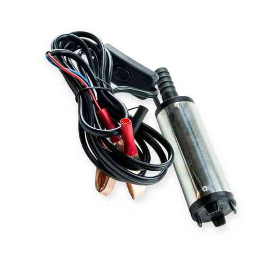 Насос для перекачування палива занурювальний 12в/12л/d38/штуцер 16мм Silver Мукачево