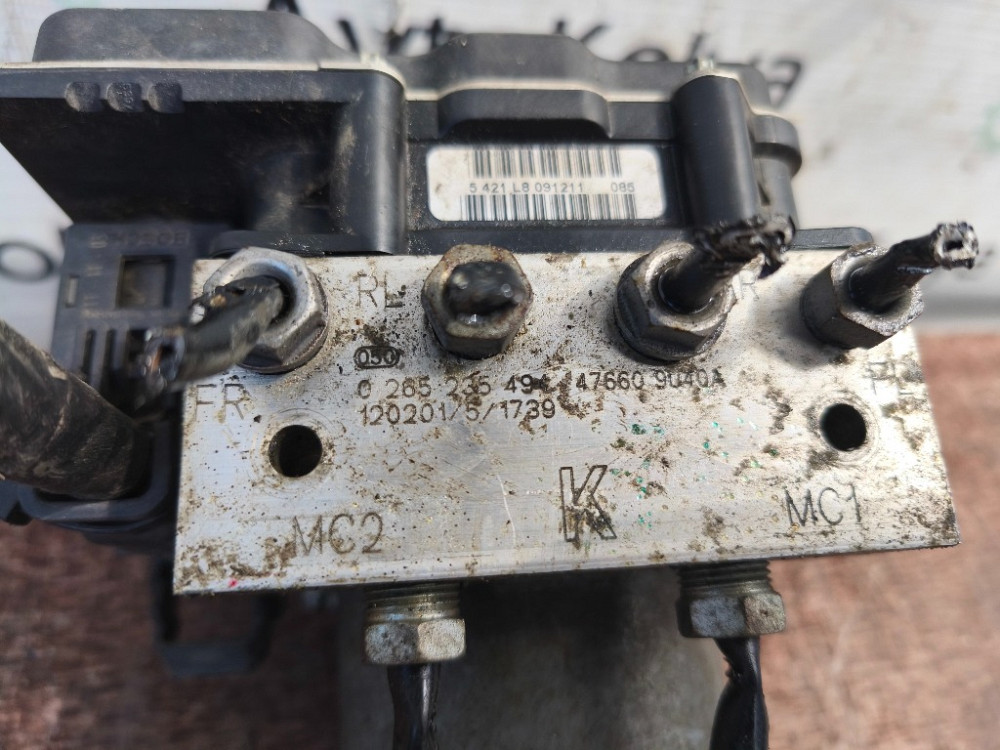 Блок ABS Nissan Note E11 2005-2012 (0265235494) Ковель - фото 4