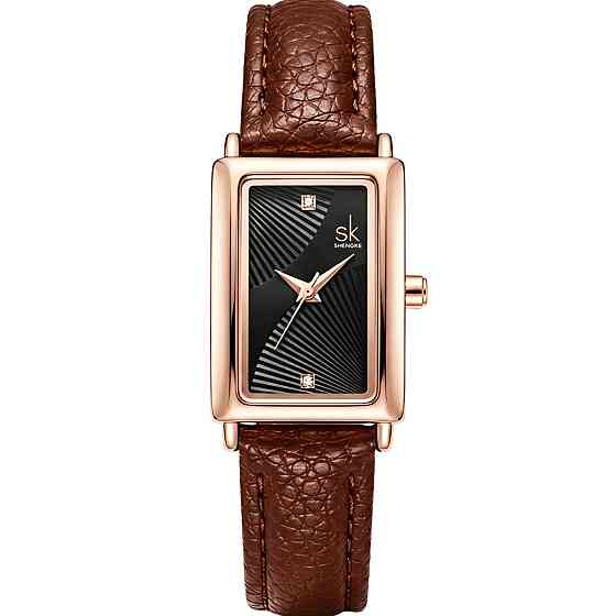 Годинник жіночий наручний Shengke Victoria Leather Classic (2 ремінці) Київ
