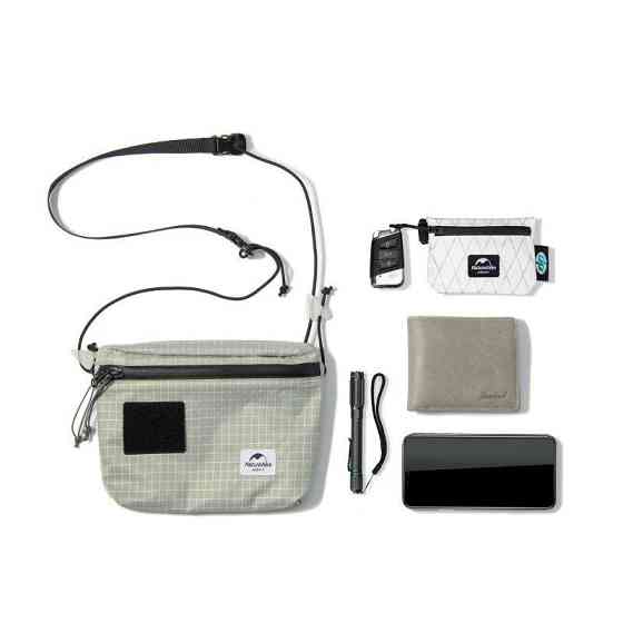 Сумка мала Naturehike NH20BB204, 3л, світло-сірий Київ