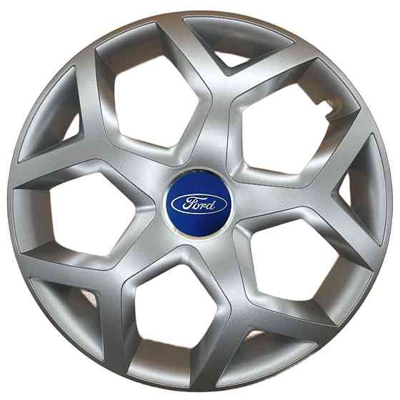 Автомобильные модельные колпаки R16 Ford 435 4шт, SJS, серебристые Винница