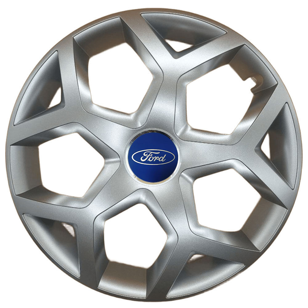 Автомобильные модельные колпаки R16 Ford 435 4шт, SJS, серебристые Винница - изображение 1