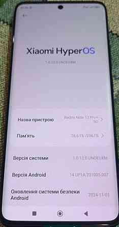 Смартфон Xiaomi Redmi Note 13 Pro + 5G 8/256Gb. Киев