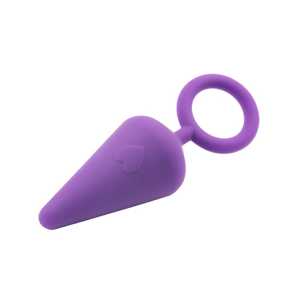 Анальная пробка c кольцом Chisa Sweet Breeze, фиолетовый, M Sex Aura Киев - изображение 3