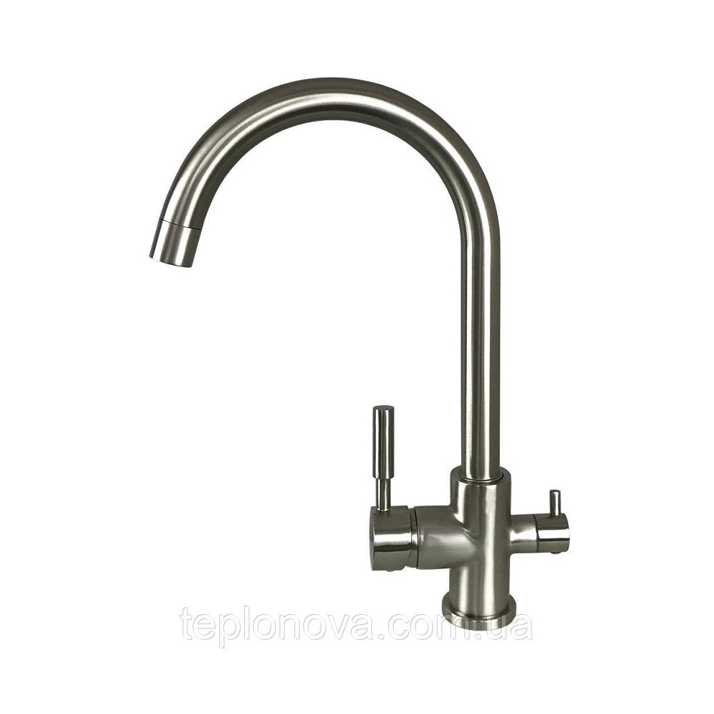 Змішувач для кухні під осмос Globus Lux LAZER GLLR-0333-8-StSTEEL Чернівці - фото 5