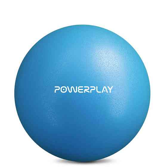 М'яч для пілатесу, йоги та реабілітації PowerPlay PP_4415 Body Shape Ball 22 см Синій Каменское