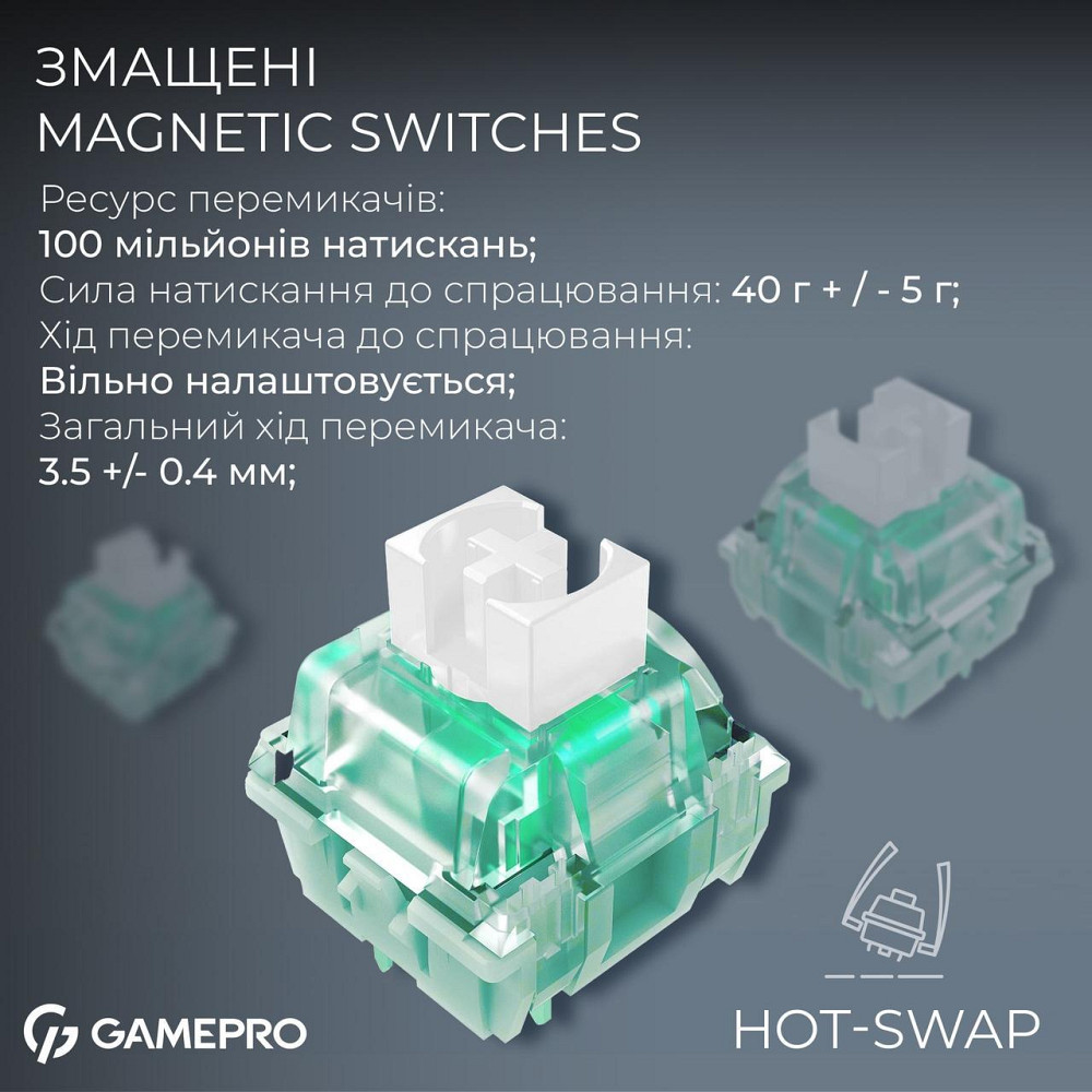 Клавіатура GamePro Asgard Valhalla Max MK160B Max USB Black ( 16771 ) Харків - фото 8