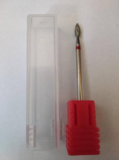 Борфреза алмазная тип G 8x17x2,35 заостренная парабола (кр линия) Полтава - изображение 1