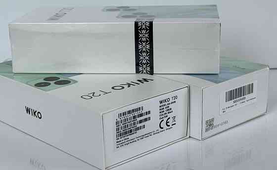 Мобильный телефон Смартфон WIKO T20 Андроид 13 4/128 ГБ Черный. Харьков