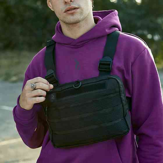 Мужская военная сумка через плечо, Борсетка сумка через плечо мужская рюкзак слинг AW-21 Львов