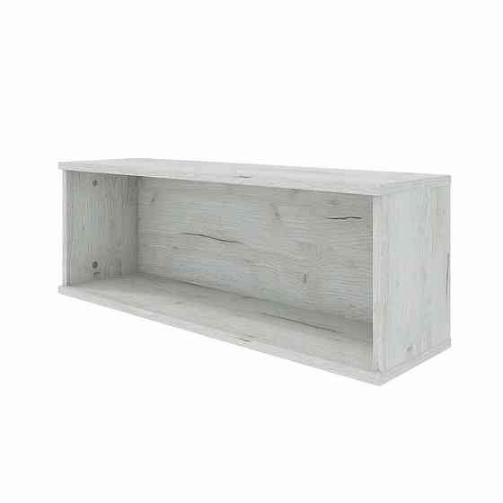 Полиця навісна Еверест ПЛН-2 Лайт Дуб Крафт білий (DTM-071080) Львів