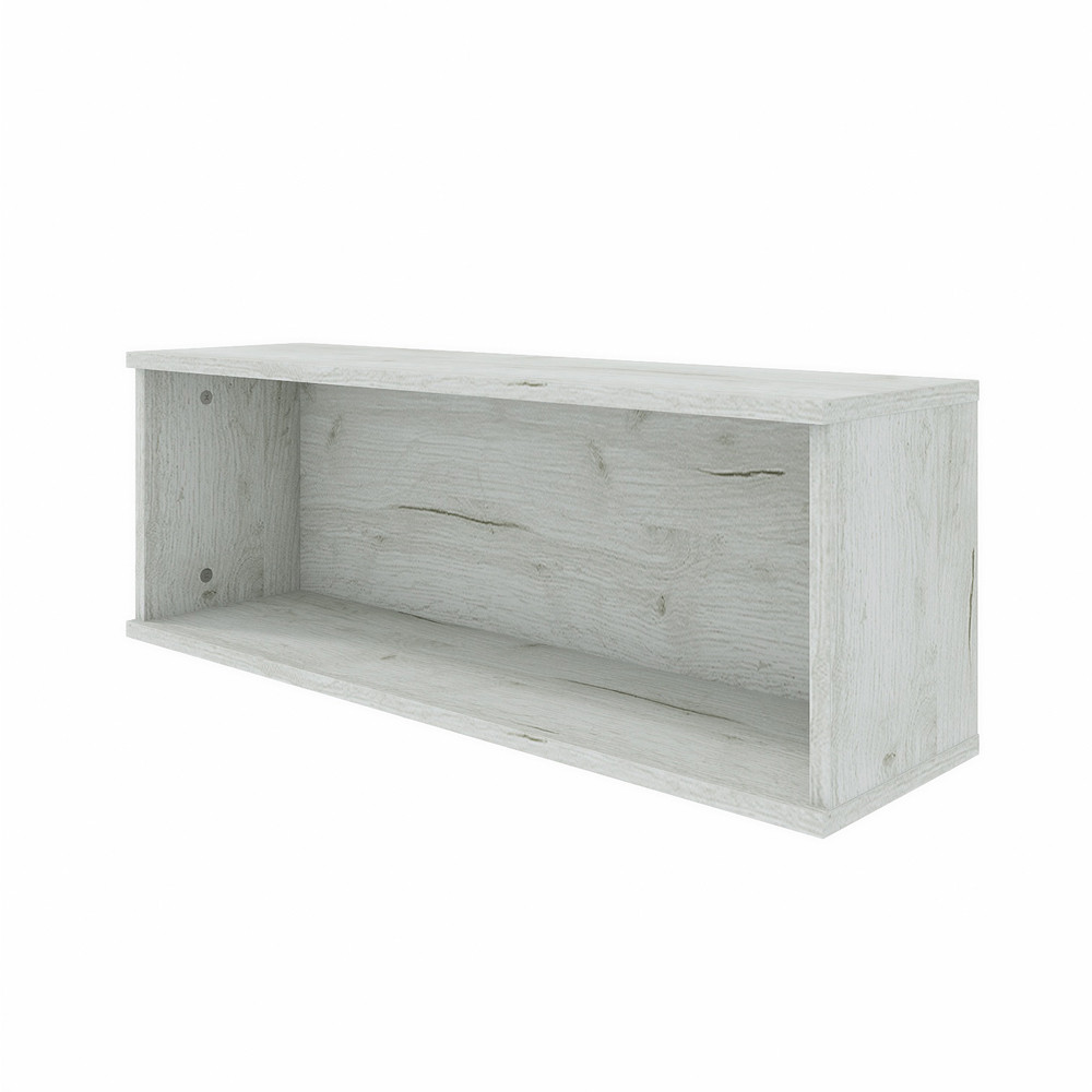 Полиця навісна Еверест ПЛН-2 Лайт Дуб Крафт білий (DTM-071080) Львів - фото 4