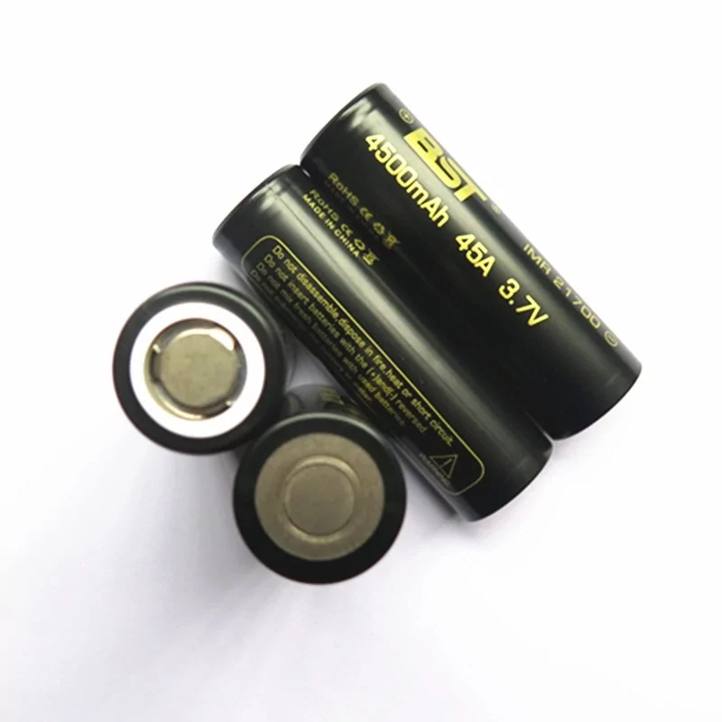 Аккумулятор 21700 45A BST 3.7V 4500mah (Черный) Винница - изображение 3