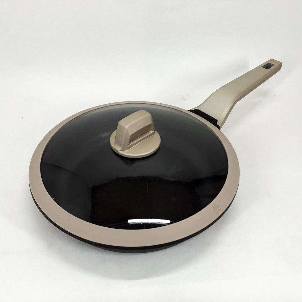 Сковорода для повара Magio MG-1167 26 см, Сковорода для любителей готовить с ручкой алюминий WK-24 Львов - изображение 20