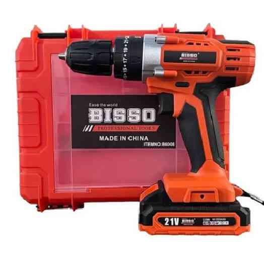 Шуруповерт аккумуляторный в чемодане BISSO B6008 21V BW-35 Киев