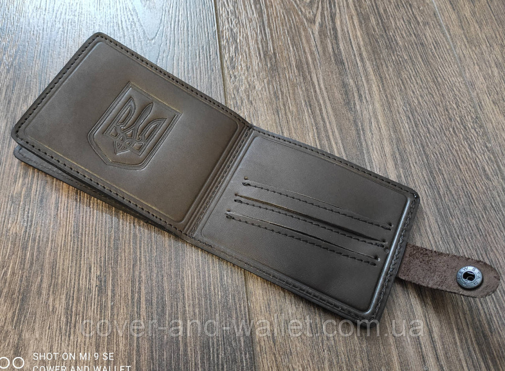 Обкладинка "Учасник бойових дій" з відділами для пластикових карток на кнопці Київ - фото 7