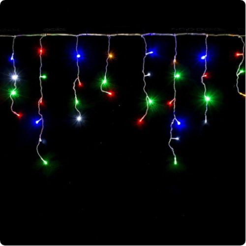 Світлодіодна гірлянда завіса (бахрома) 100 Led 3*0,6м теплий колір USB CW-GF-100L36UWW ColorWay Житомир