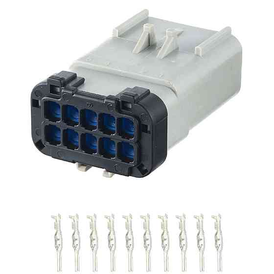 Роз'єм конектор 10-кон., 54201017, APTIV (Delphi) Америка універс., Моторний відсік, Ford Київ