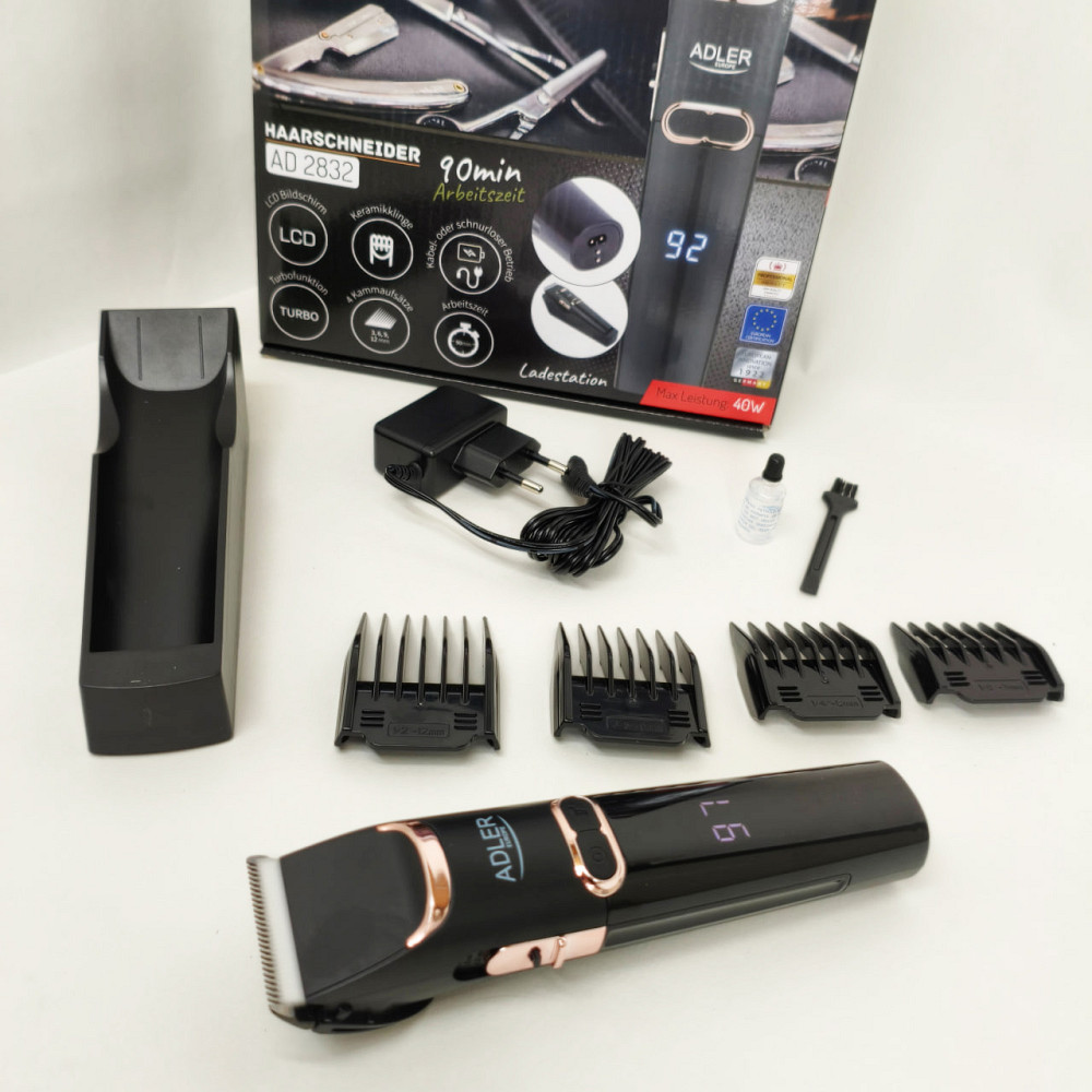 Універсальна машинка для стрижки голови та бороди Машинка для стрижки короткої JD-57 Львів - фото 4