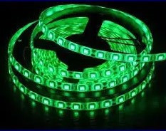 LED-стрічки (5050) Green — Зелений довжина 5 метрів Лід (ВідеоОбзор) Дніпро - фото 1