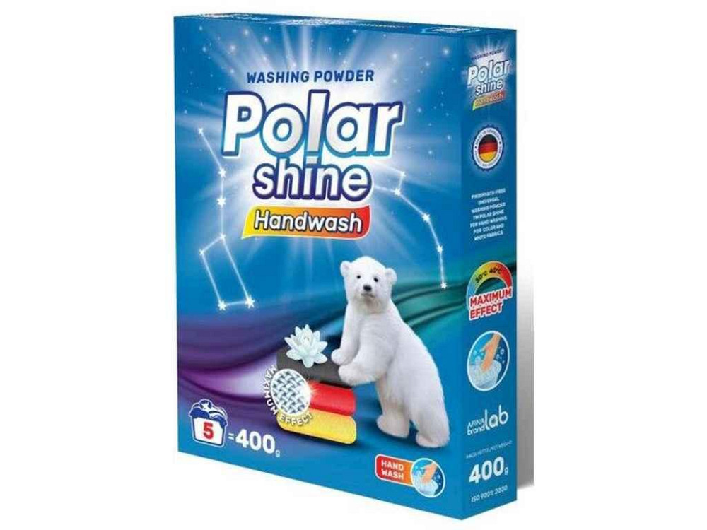 Пральний порошок 400г руч ТМ Polar Shine Київ - фото 1