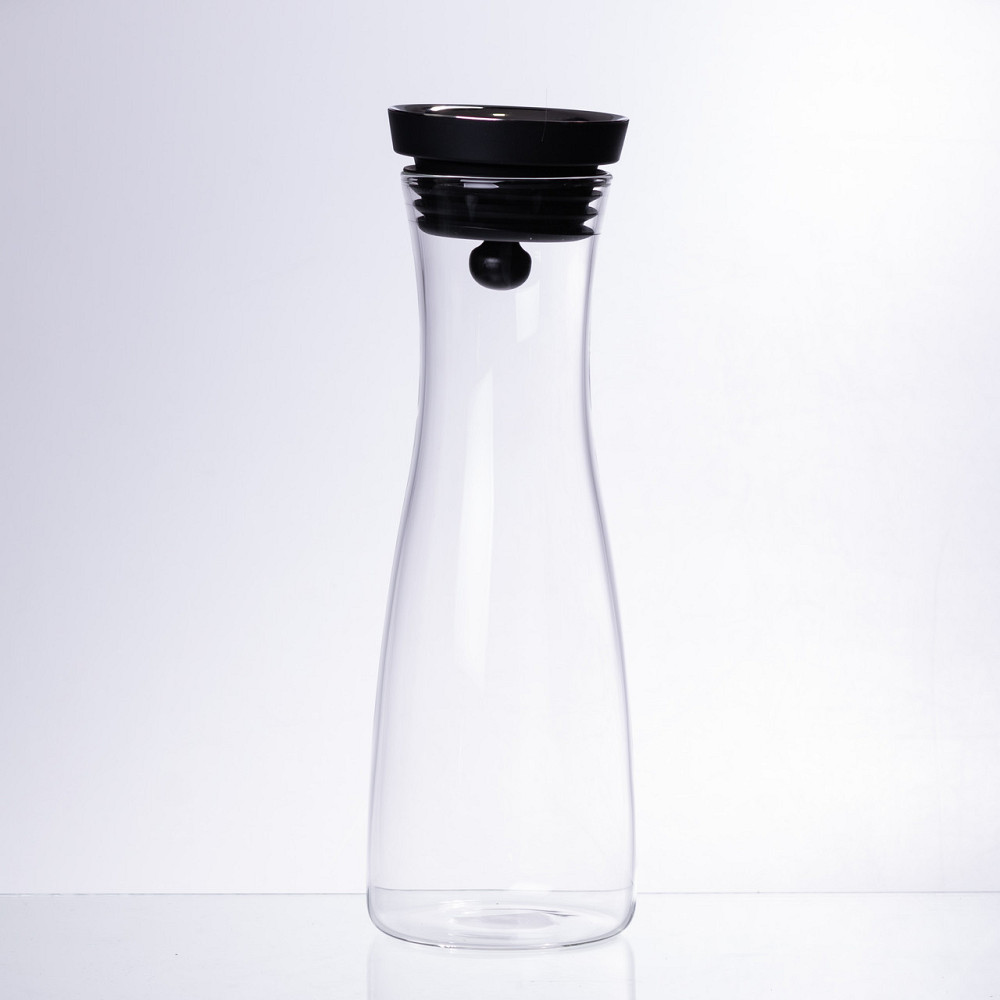 Скляний графин з кришкою 1 л для води, соку, лимонаду HP-19-42 Коломия - фото 4