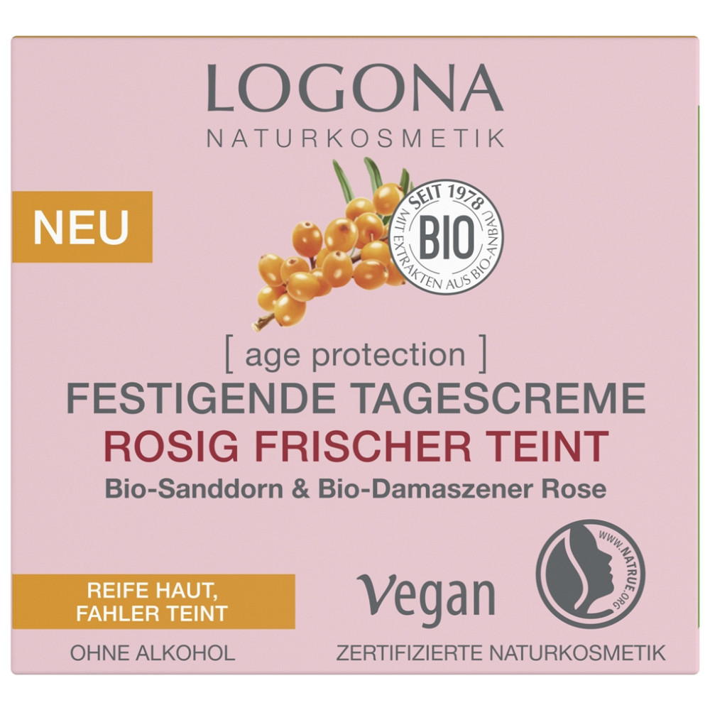 БІО-Крем денний проти зморщок Свіже сяйво з Обліпихою та Трояндою Logona 50 мл Київ - фото 3