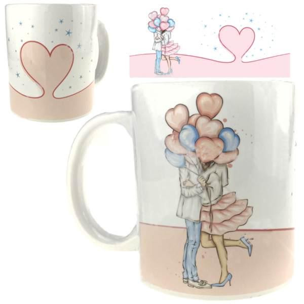 Чашка подарочная оригинальная Пара с шариками Киев - изображение 1