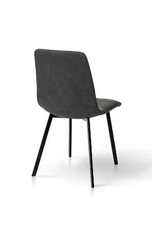 Стілець Чілі (квадрат) чорний/ антрацитRU-08 Киев