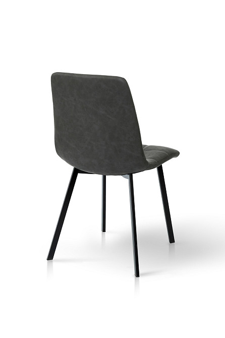 Стілець Чілі (квадрат) чорний/ антрацитRU-08 Киев - изображение 4