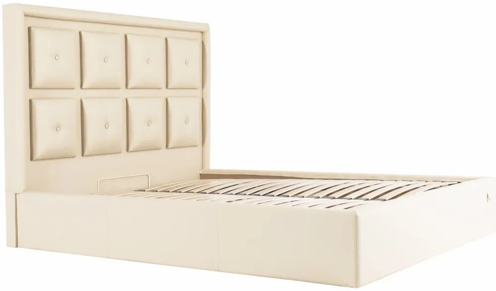 Кровать Двуспальная Windsor Comfort 180 х 190 см Fly 2207 С подъемным механизмом и нишей для белья Бежевый Киев - изображение 2