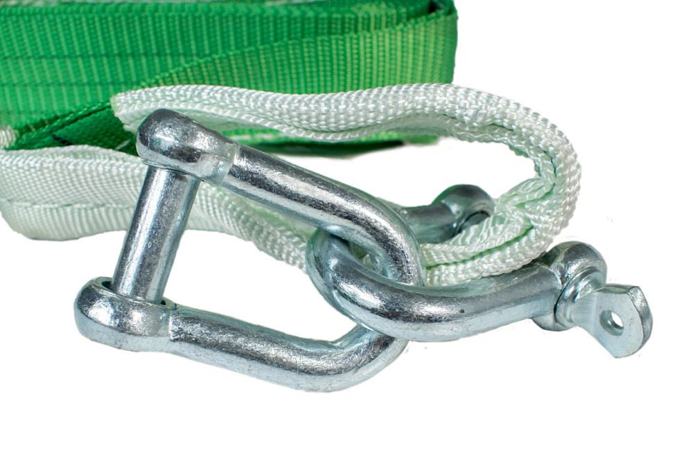 Буксирувальний трос 3т 4,5 метра автомобільний петля-скоба Дніпро - фото 5