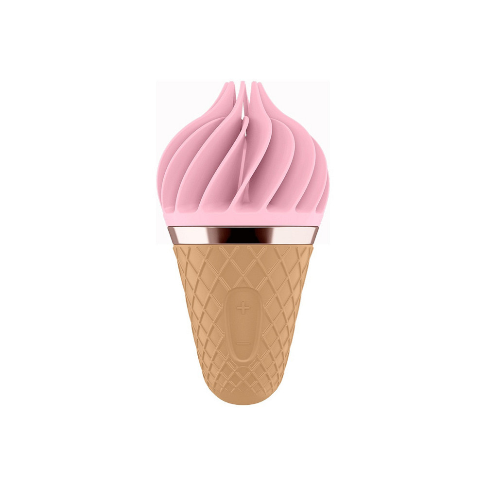 Вибростимулятор для клитора в виде Мороженого Satisfyer Layons Sweet Temptation, розовый Sex Aura Киев - изображение 3