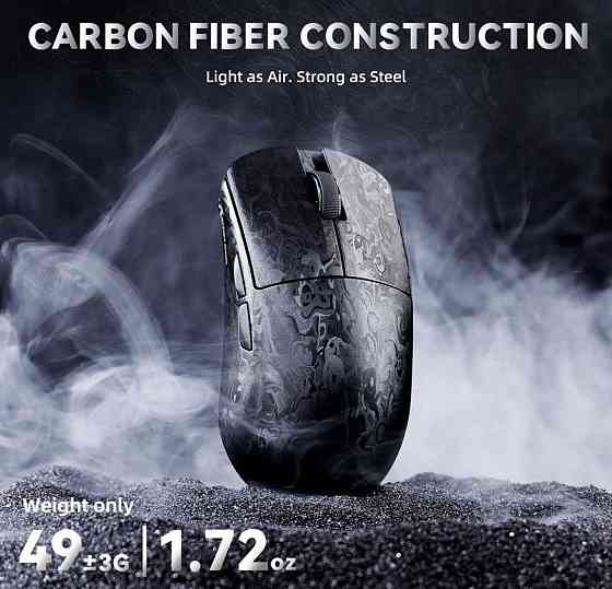 Новинка 2025! ATTACK SHARK R11 ULTRA  49г  8000гц 42000dpi. Харків