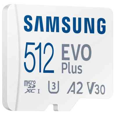 Карта памяти Samsung 512GB microSDXC calss 10 UHS-I V30 EVO (MB-MC512KA/EU) Винница