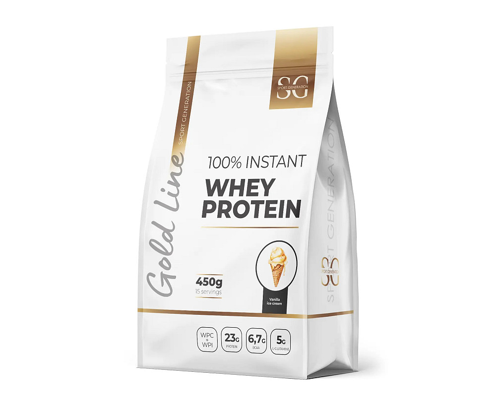 Протеїн Sport Generation Gold Premium 100% Instant Whey Protein 450 г, Vanilla - Ice Cream Луцьк - фото 1
