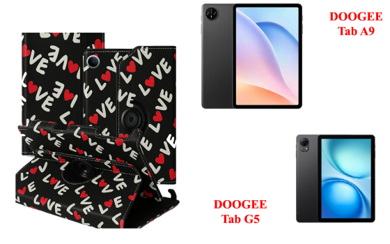 Чехол Spinner360 для планшета Doogee Tab A9, цвет Klasika Art-Premium Киев