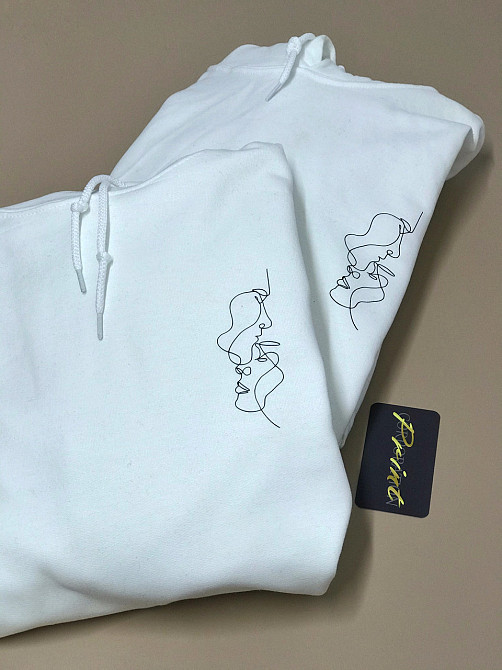 Парні теплі толстовки для закоханих з АРТ КАРТИНКОЮ Чернівці - фото 1