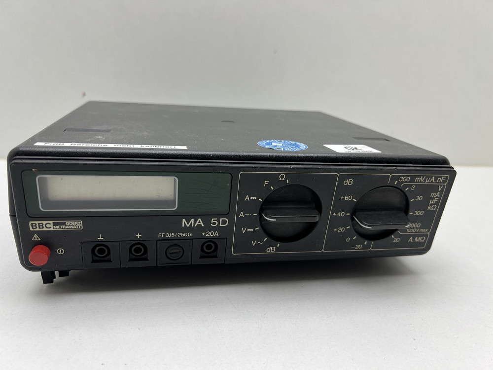 Цифровий мультиметр BBC Goerz Metrawatt MA 5D (Б клас) Луцк - изображение 1