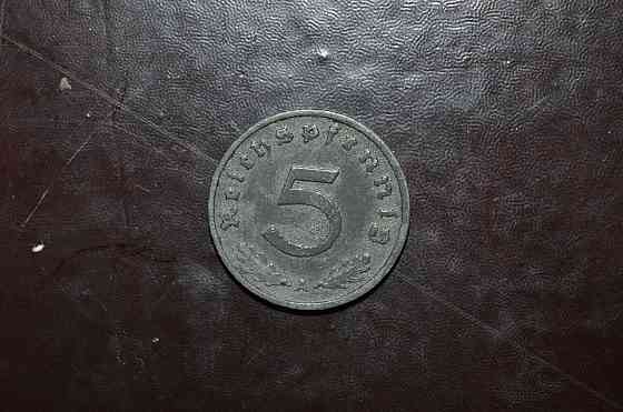 Німеччина 5 Рейхспфеннигов 1942год. A Полтава