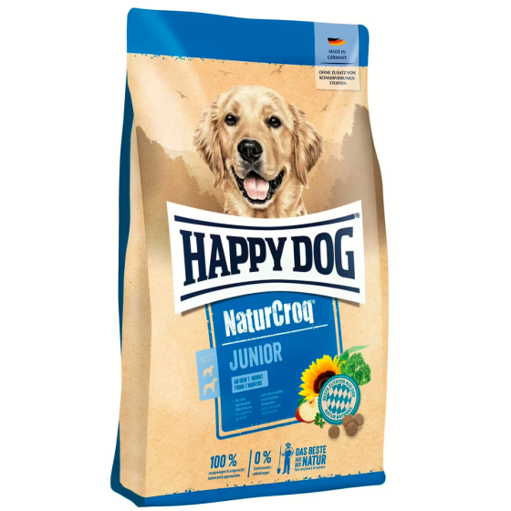 Сухой корм Happy Dog NaturCroq Junior для молодых собак средних и крупных пород от 7 месяцев, 15 кг Винница