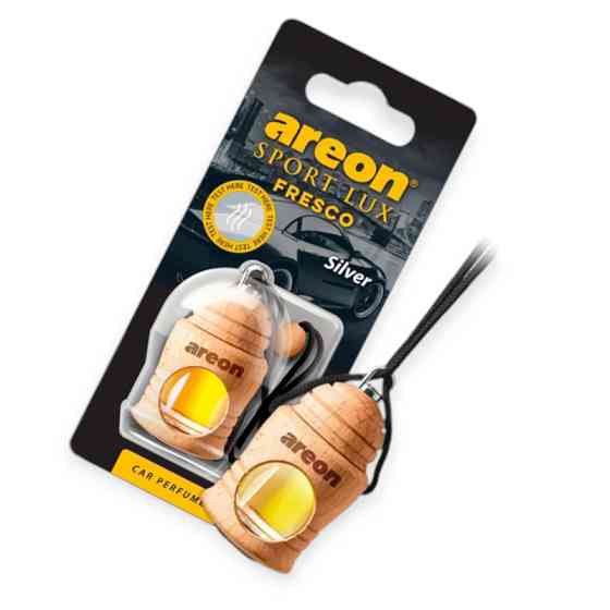 Ароматизатор на зеркало жидкий 8мл areon fresco бут.+корок 