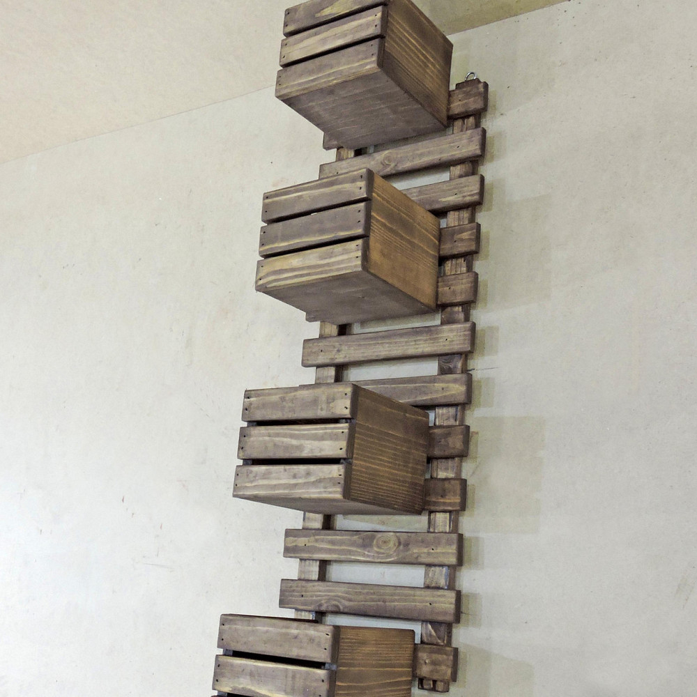 Полиця настінна для квітів "Форталеза" капучино Миколаїв - фото 5