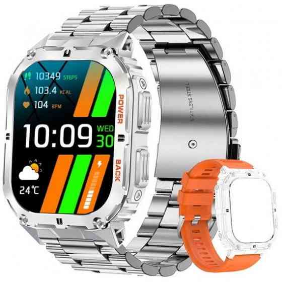 Розумний наручний смарт годинник Smart Respect X з компасом (Silver) Вінниця