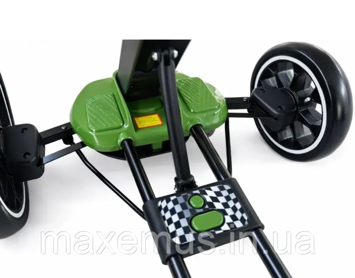 Детский электрокарт Spoko SPV19 12V 4.5Ah зеленый с пультом управления / карт на аккумуляторе для детей Мостиска - изображение 8