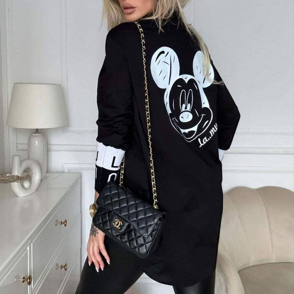 Подовжена жіноча блуза "Michelle" оптом | Норма і батал | Розпродаж моделі Київ - фото 2