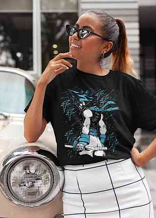 Футболка для мальчика аниме Блакк Стар Соул Еатер оверсайз (рост от 165 до 180 ) Черний AnimeJ0464m Днепр